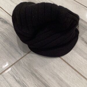 North face Black Knit Beanie